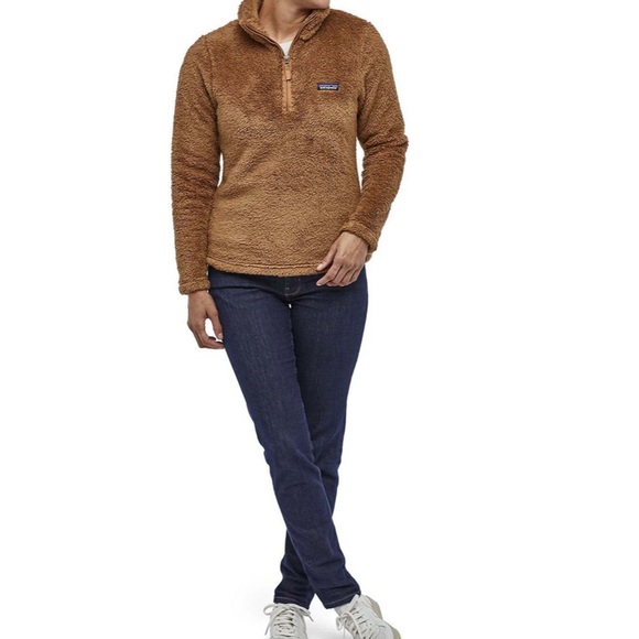 Patagonia Women's Los Gatos 1/4 Zip Fleece Pullover Sz L NWOT sherpa - Picture 3 of 10